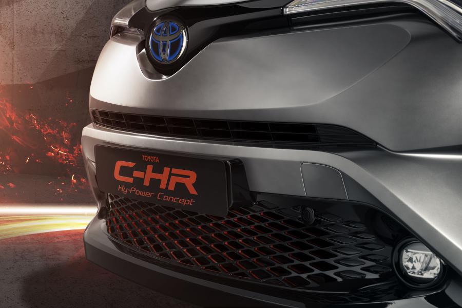Детали экстерьера Toyota C-HR Hy-Power Concept 2017 года  (фото 14 из 20)